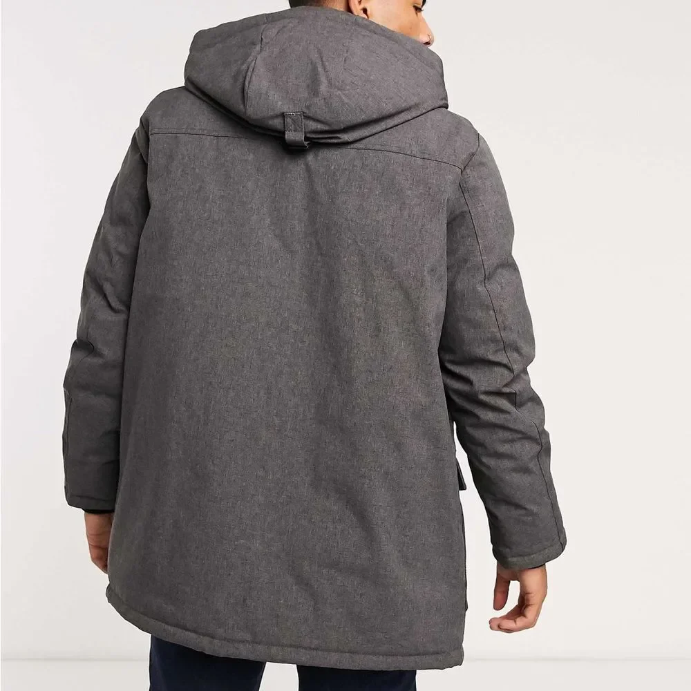 Dockers Titus Arctic Cloth City Hoodie Parka Heavyweight Coat Jacket • size XXL